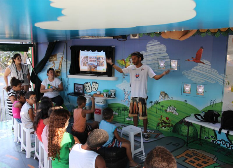 Profauna Ubatuba - atividade educação ambiental